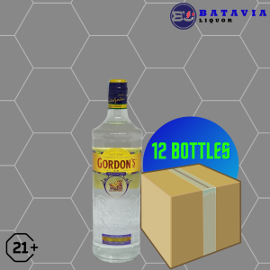 Gordon / Gordon's Dry Gin 750ml 12 Bottles