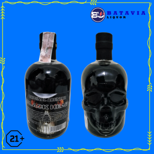 Absinthe Antitoxin Black Head Skull 500ml
