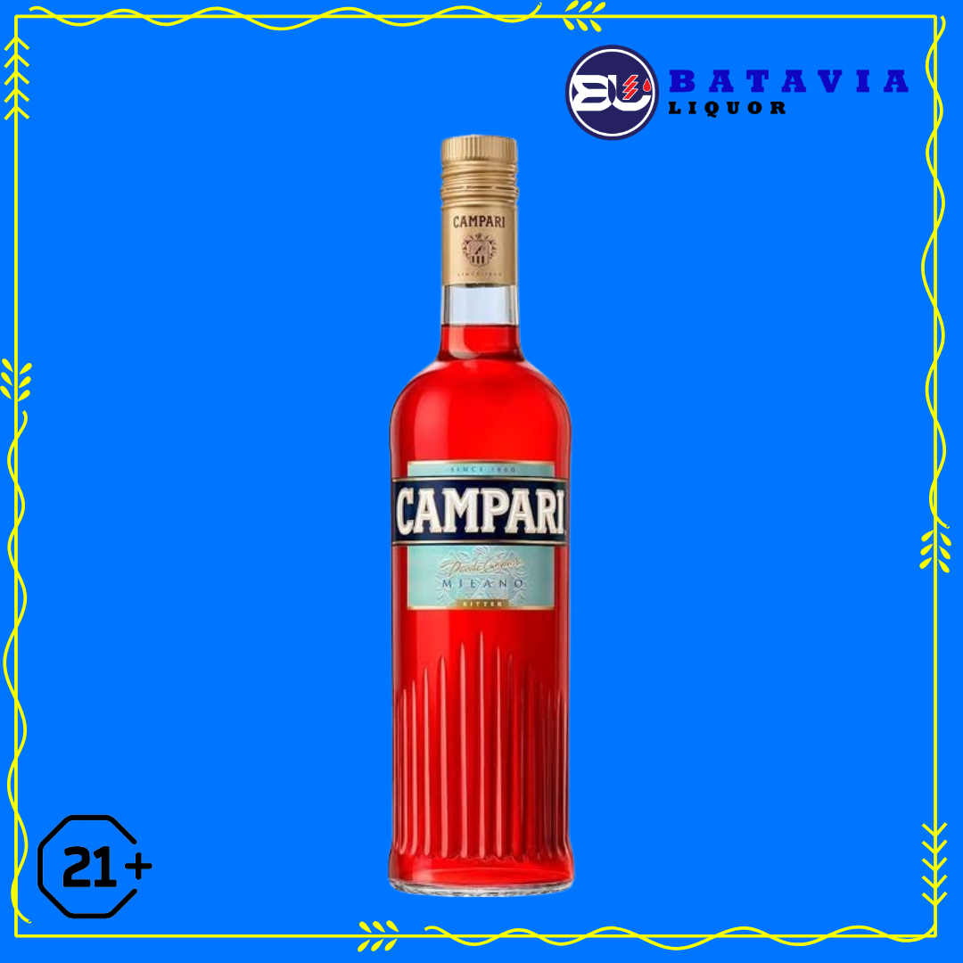 Campari Bitter 750ml Italian Aperitif Bottle